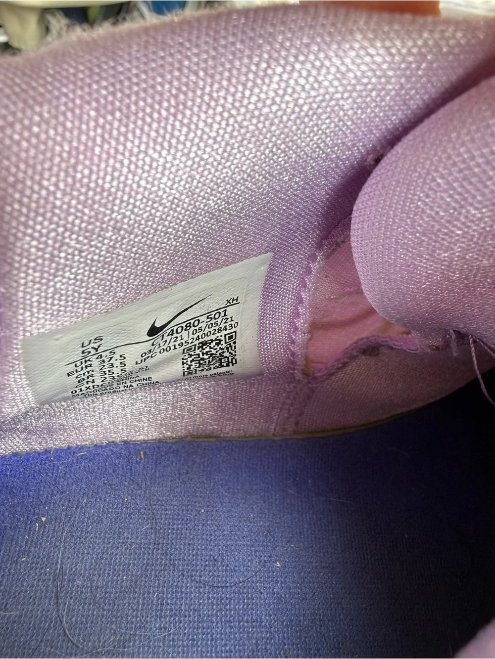 Nike Kyrie 7 Grade School Daughters Purple Pink Yellow